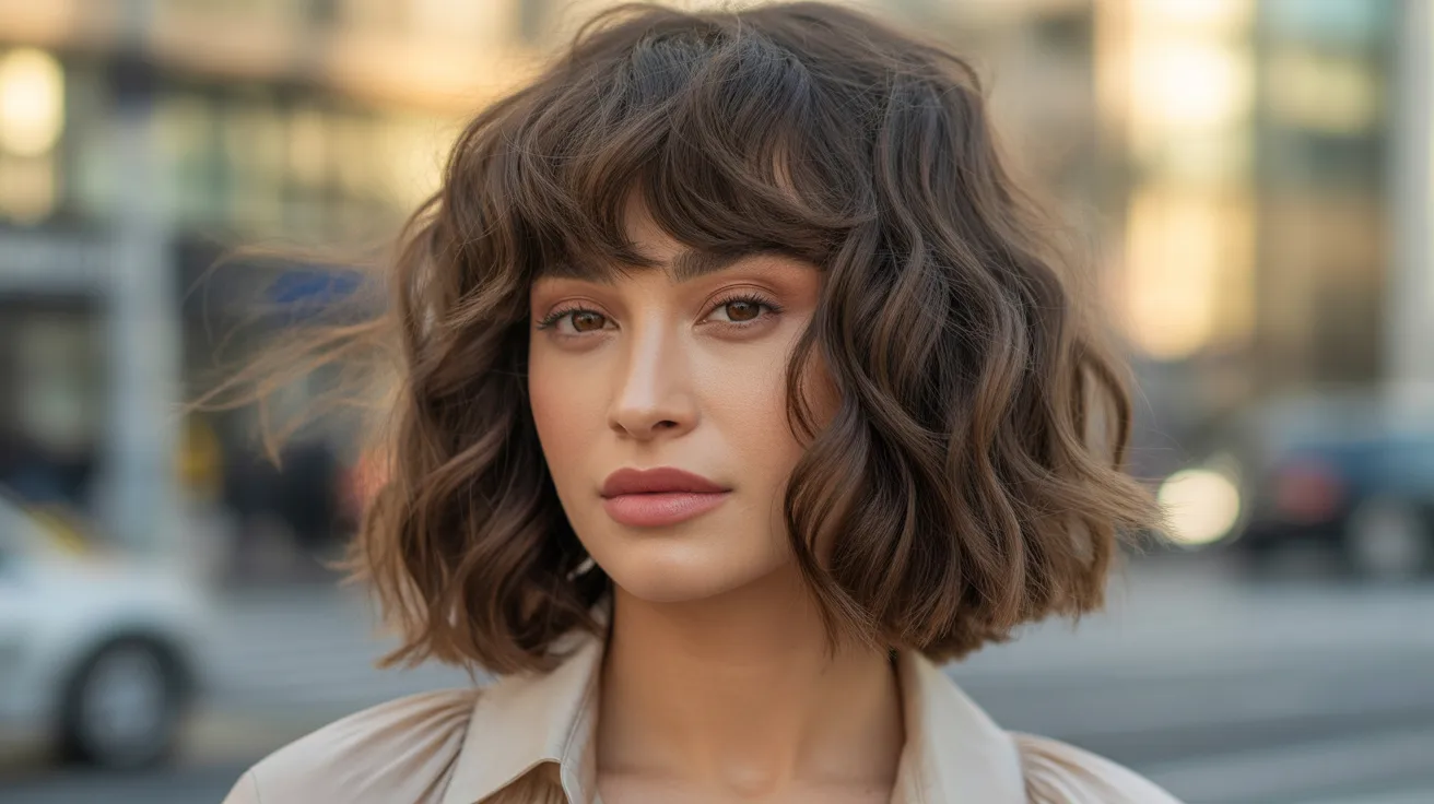 Wavy Wolf Cut With Bangs – Final Looks and Inspiration