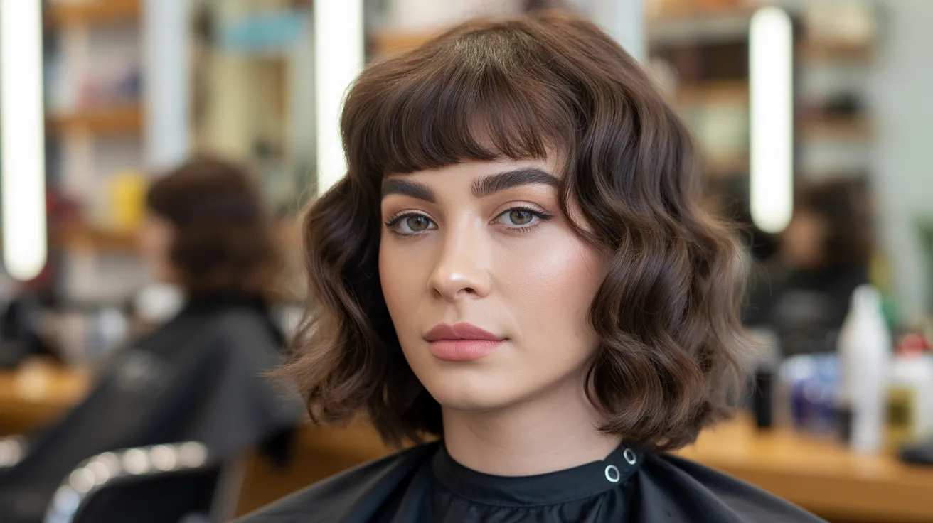 Wavy Wolf Cut With Bangs – Maintenance and Upkeep