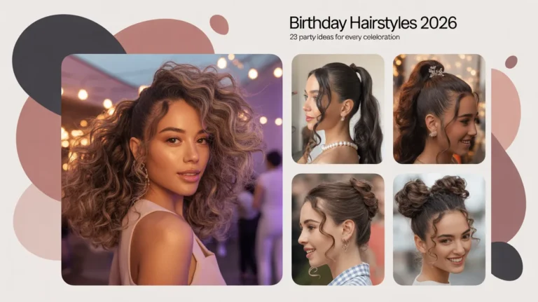 Birthday hairstyles