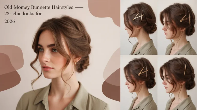 Old money brunette hairstyles