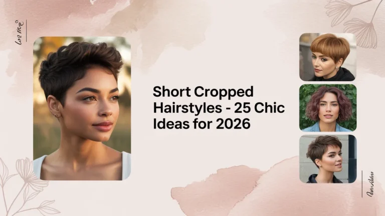 Short cropped hairstyles