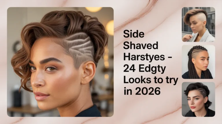 Side shaved hairstyles