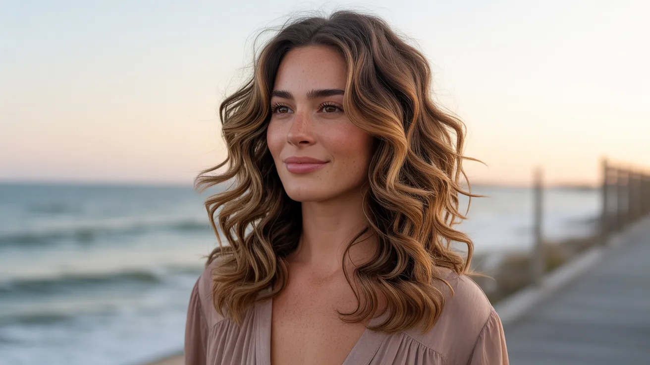 Beachy Waves Hairstyle