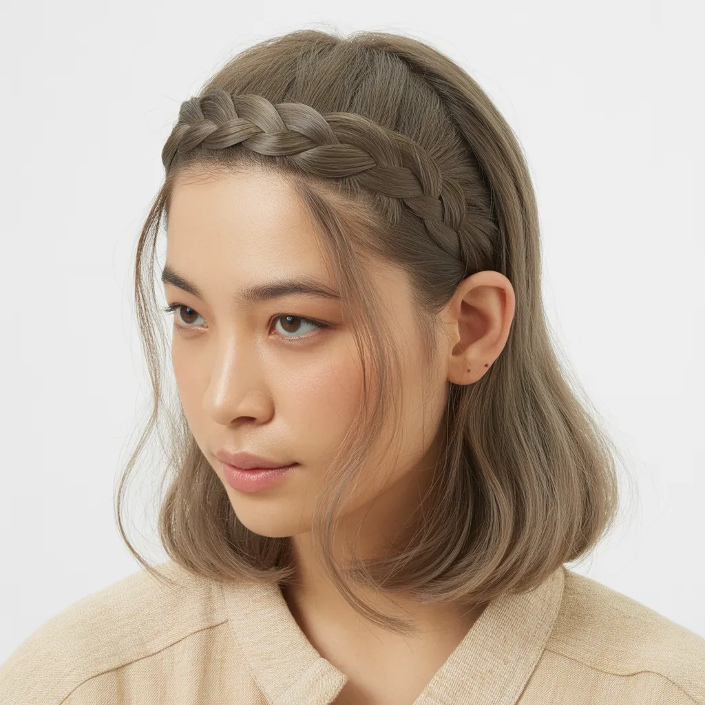 Braided Headband Effect