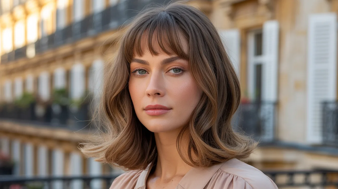 Curtain Bangs - A Classic Among Types of Bangs