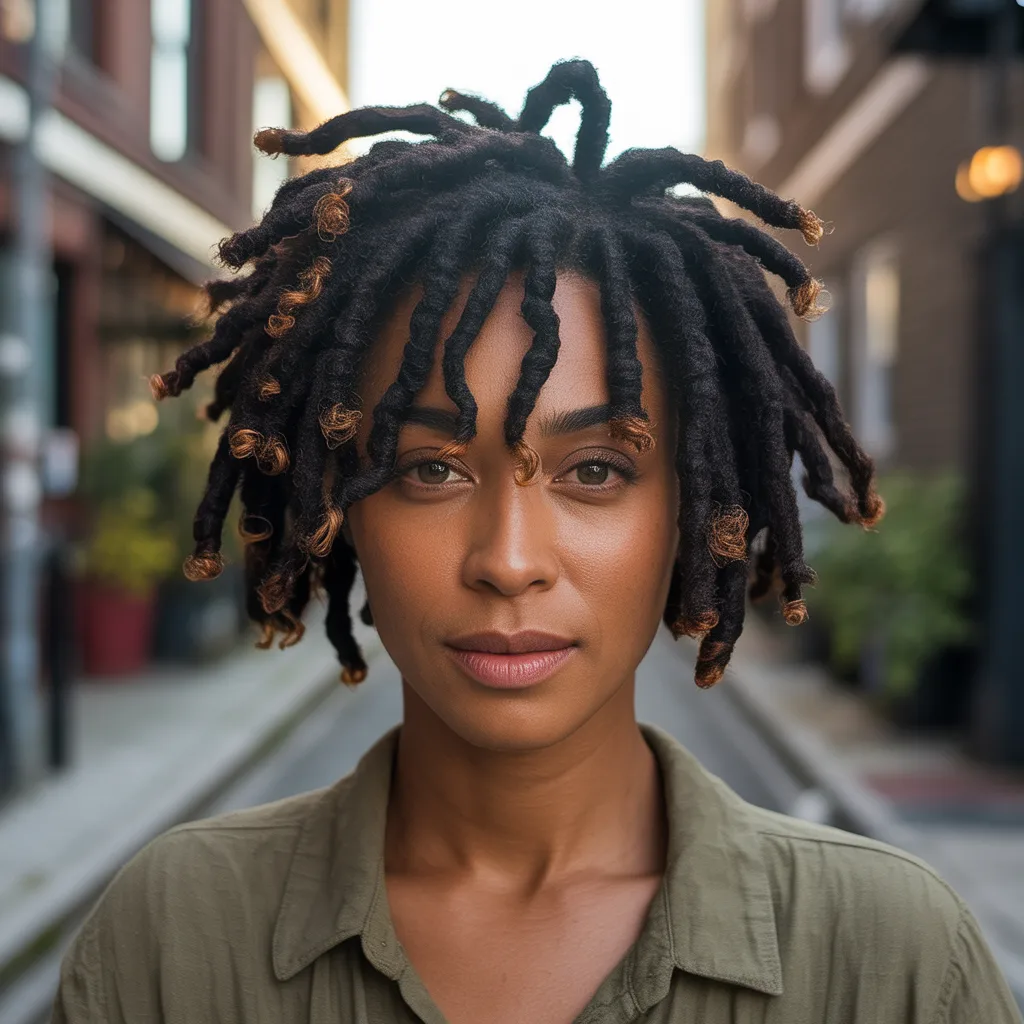 Freeform Short Locs