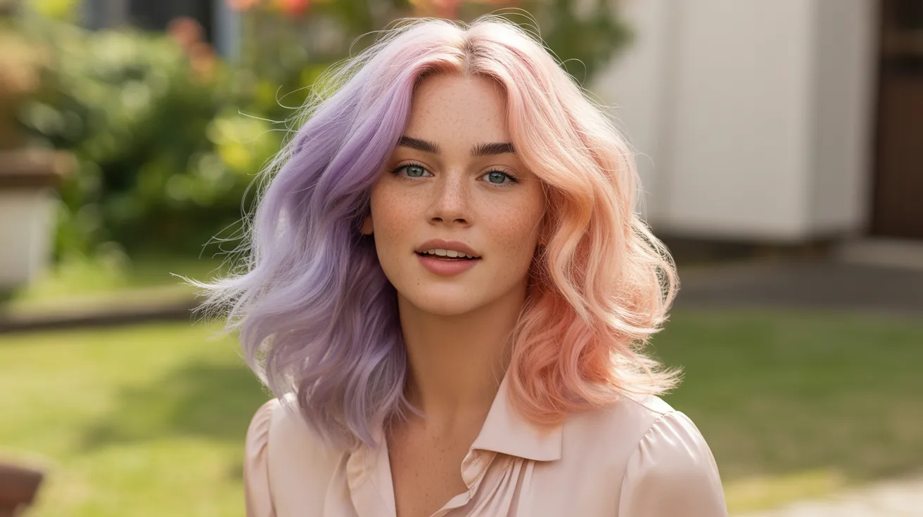 Pastel Tones in Gemini Hairstyles