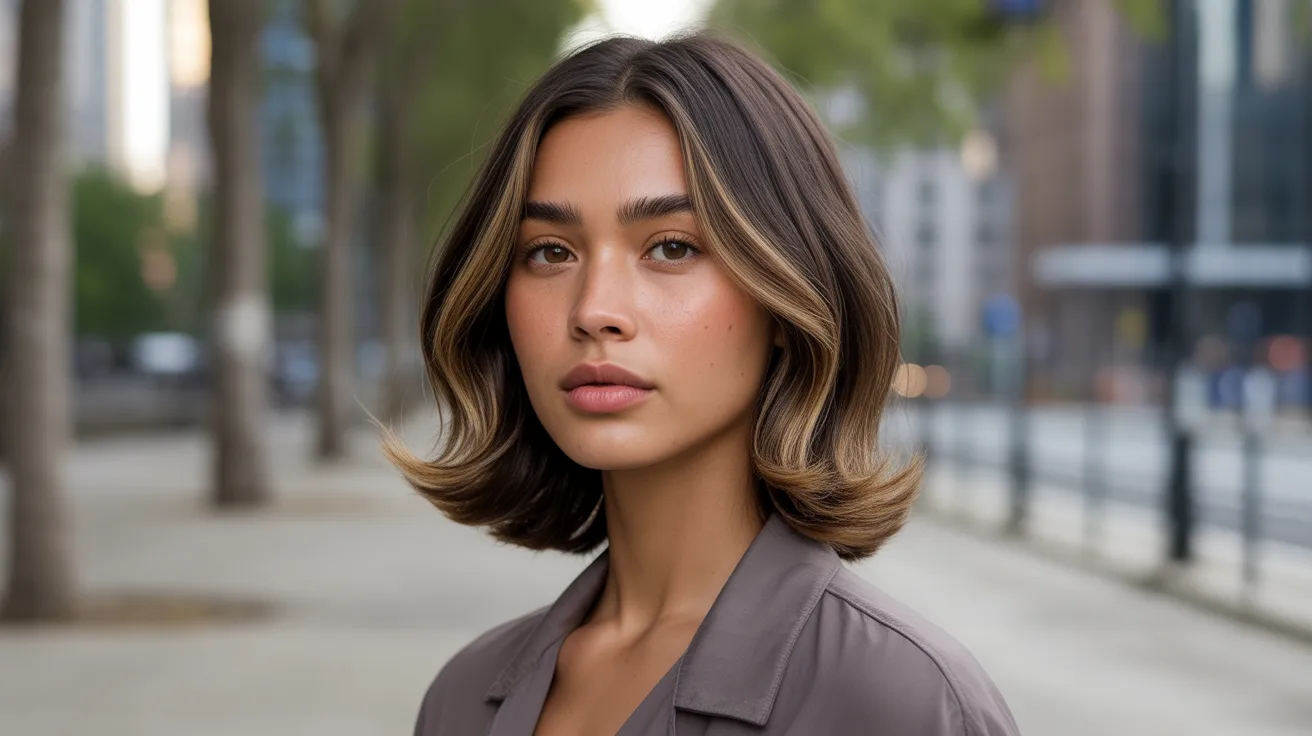 Gender Neutral Soft Mullet Hairstyle