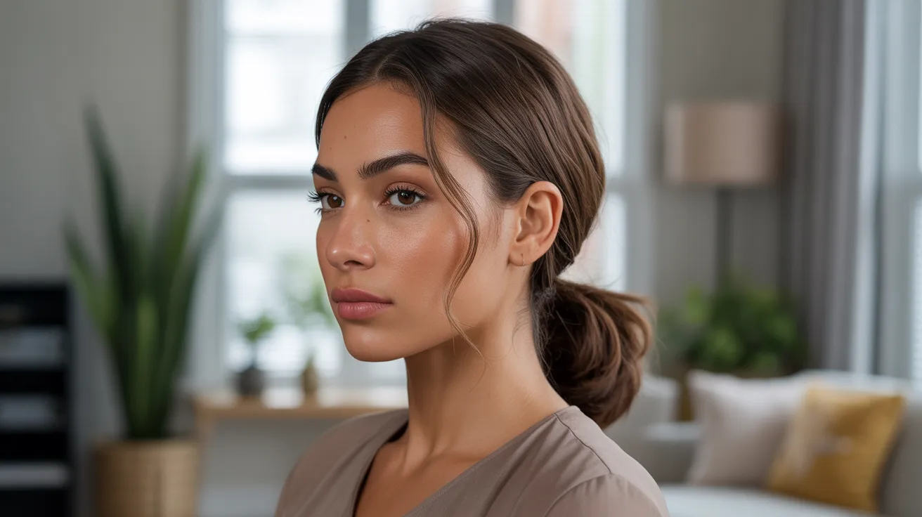 Low Ponytail Hairstyle