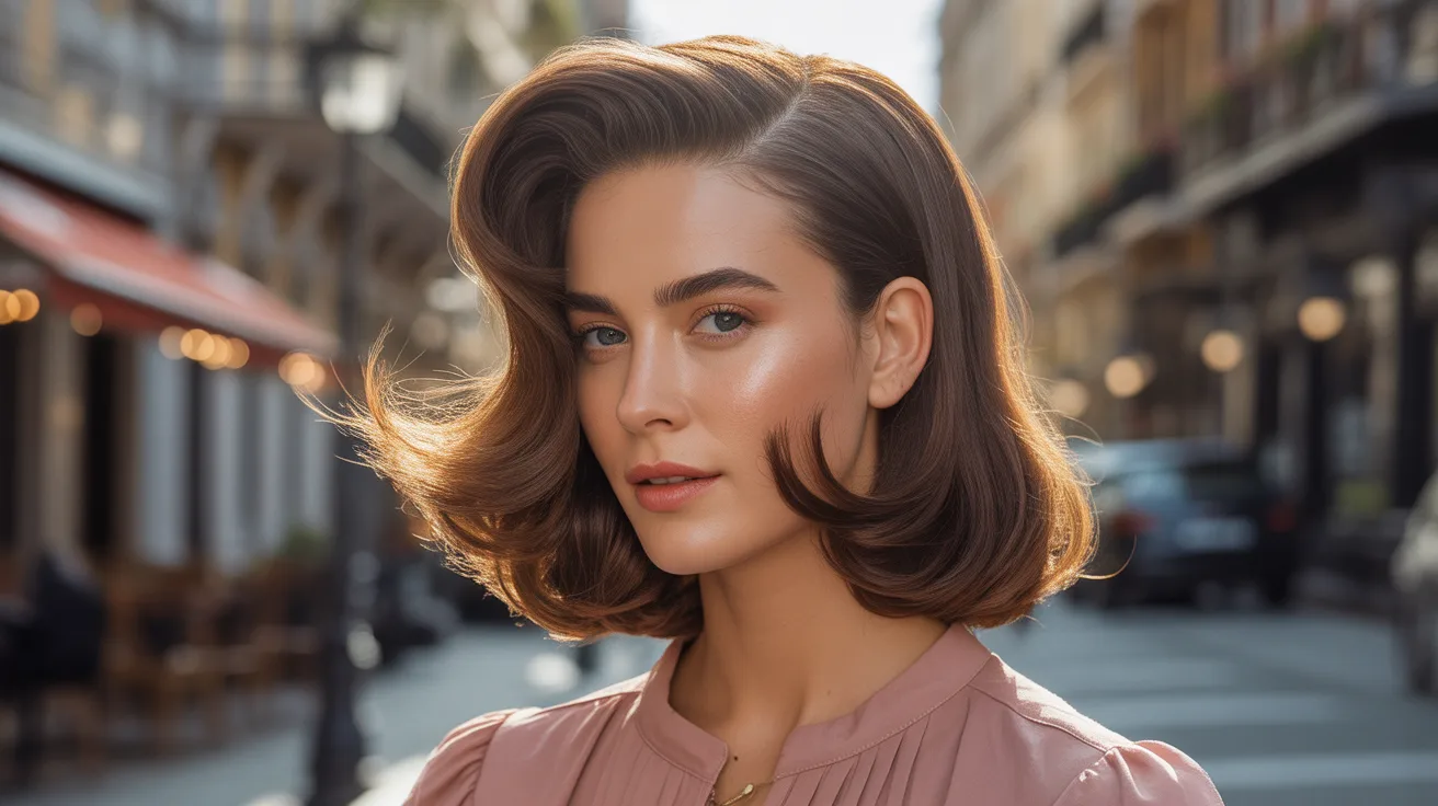 Retro Inspired Soft Mullet with Modern Layers