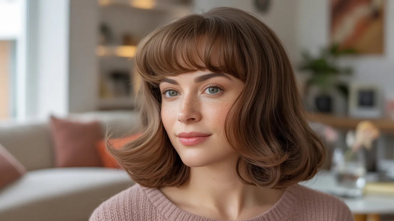 Rounded Bangs