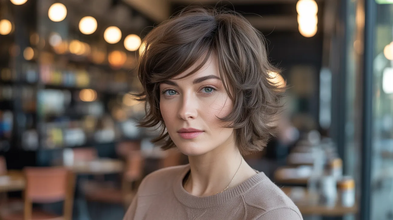 Short Shag Cuts Are Very Popular Right Now