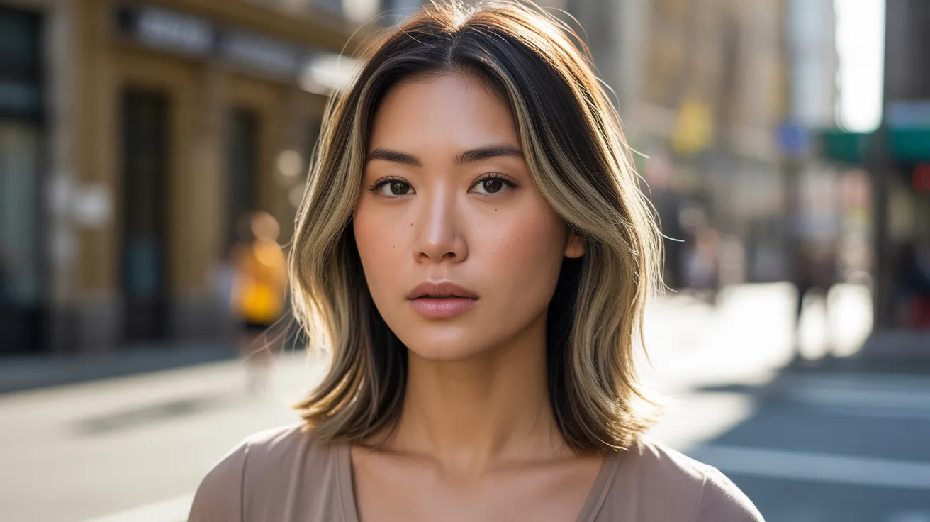 The Face-Framing Highlight Style