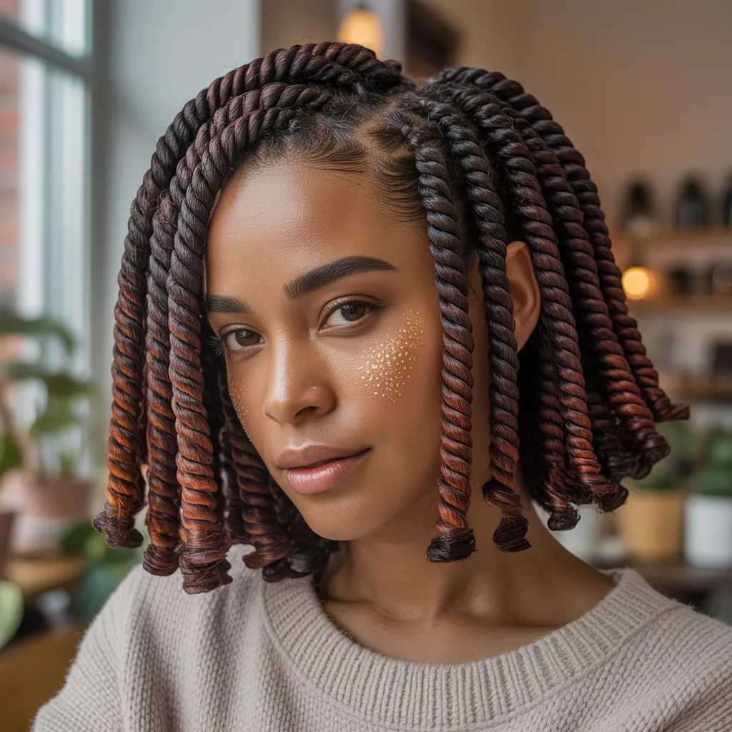 Two Strand Twist Locs