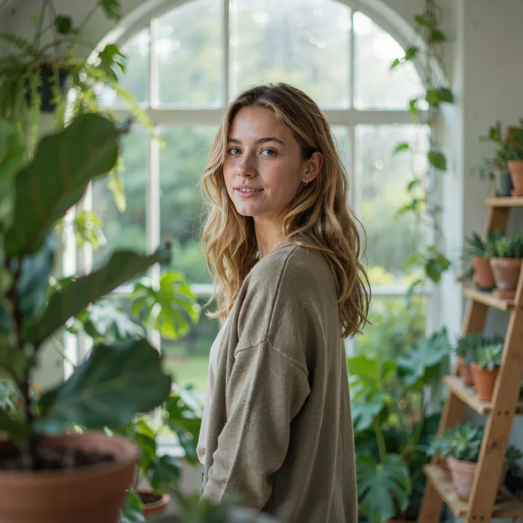Loose beach waves short hairstyle with sun-kissed movement