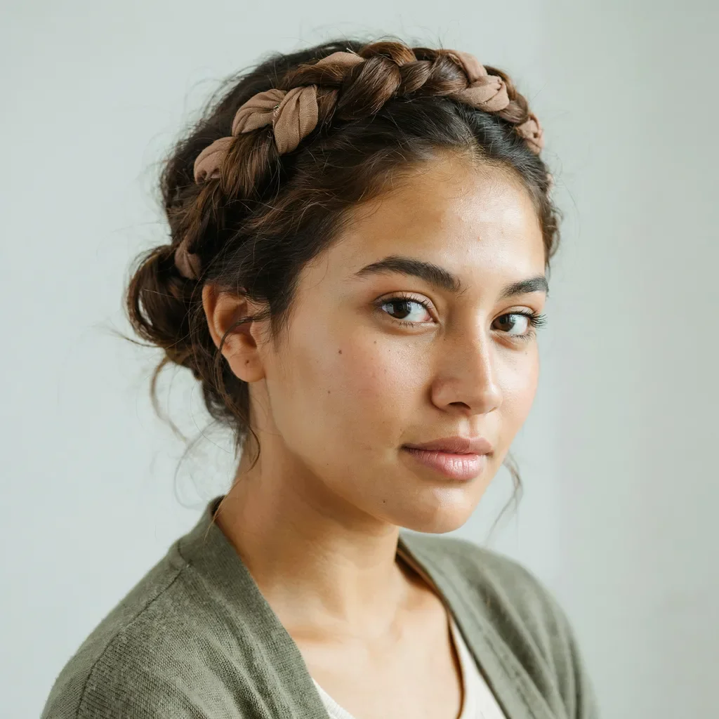 Messy claw clip twist for quick speed school hairstyle