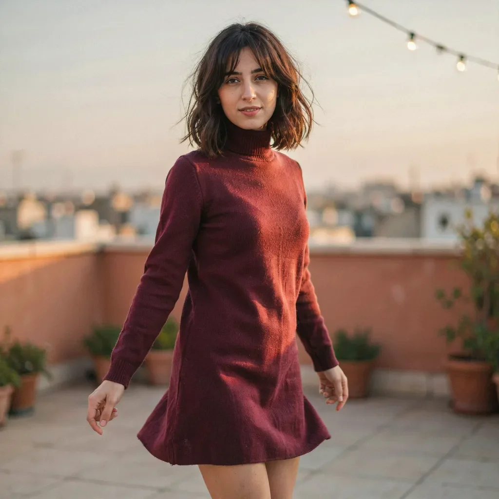 Choppy shoulder cut with wispy bangs hairstyle
