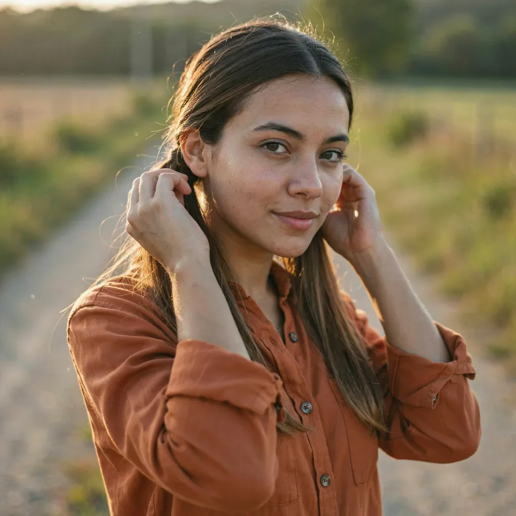Criss-cross half-up style school hairstyle
