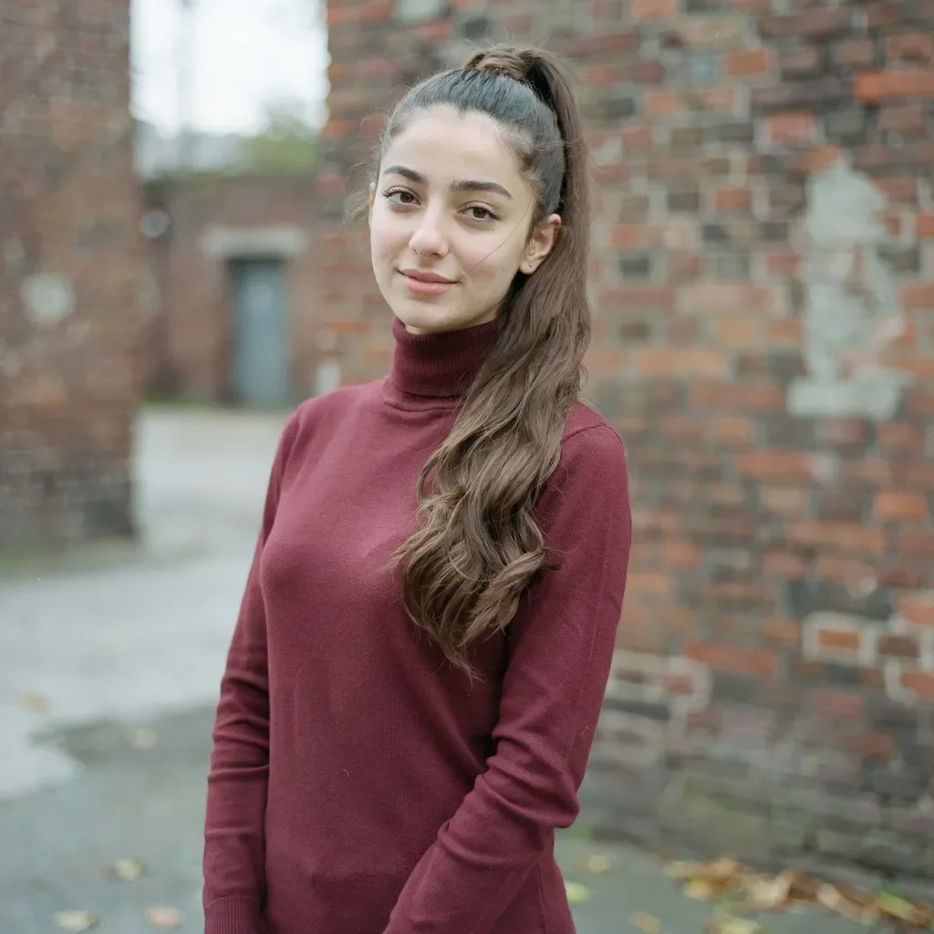 High pony with wavy length