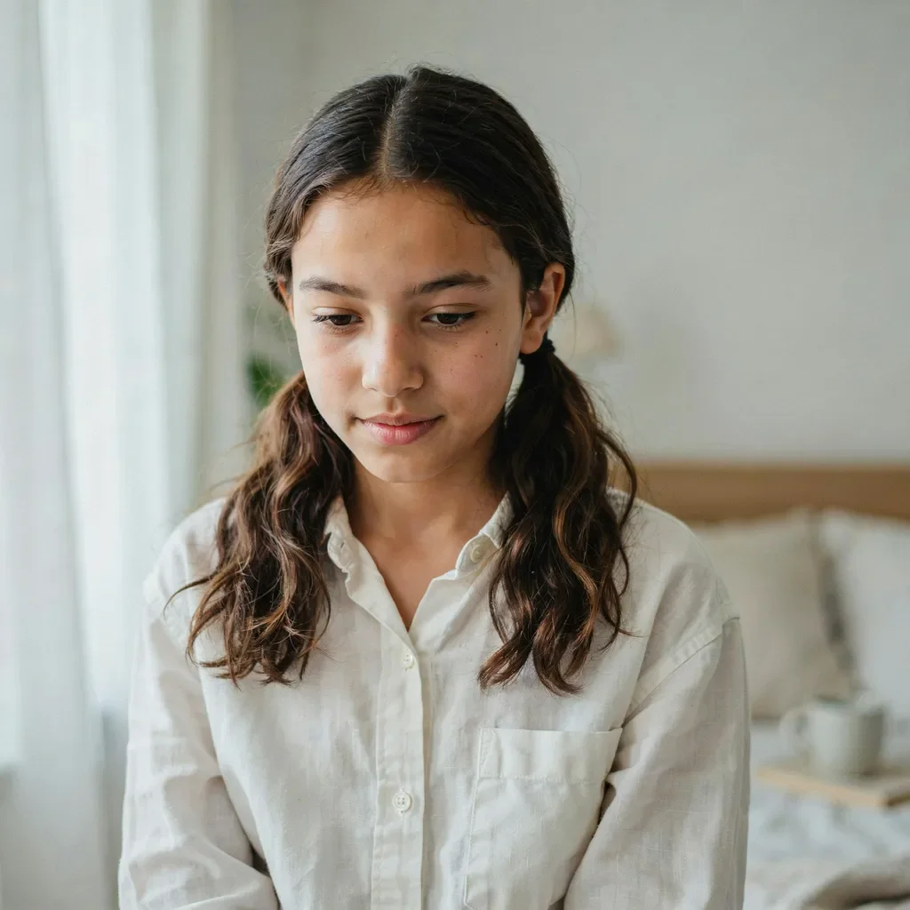 Low pigtails back to school hairstyle