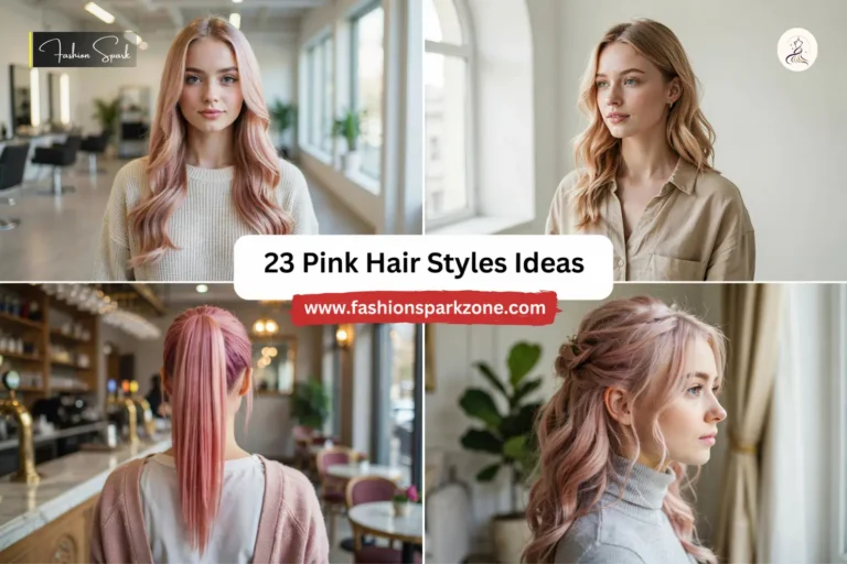 A collection of twenty three different pink hair styles showcasing pastel and vibrant shades for every mood and personality.