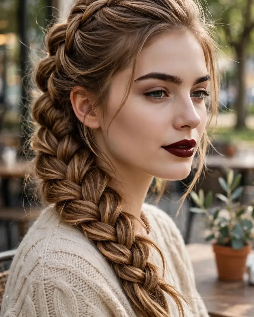 10. 8-Minute Side-Swept Fishtail
