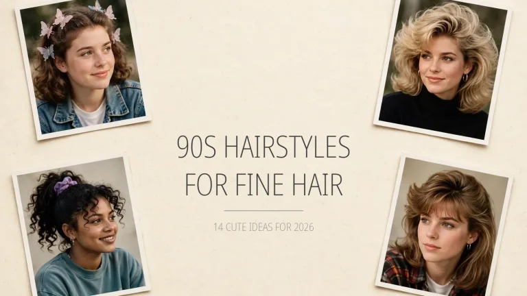 90s Hairstyles for Fine Hair 14 Cute Ideas 2026