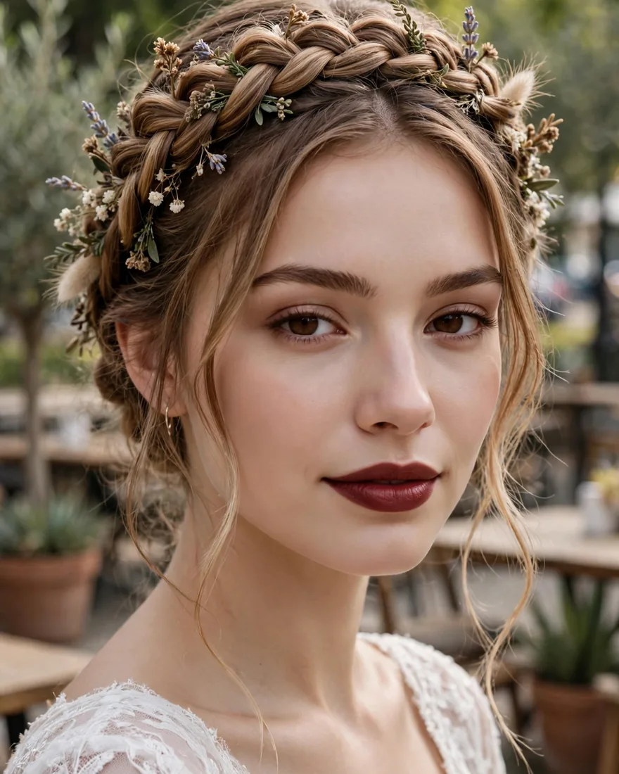 3. All-Day Boho Braid Crown