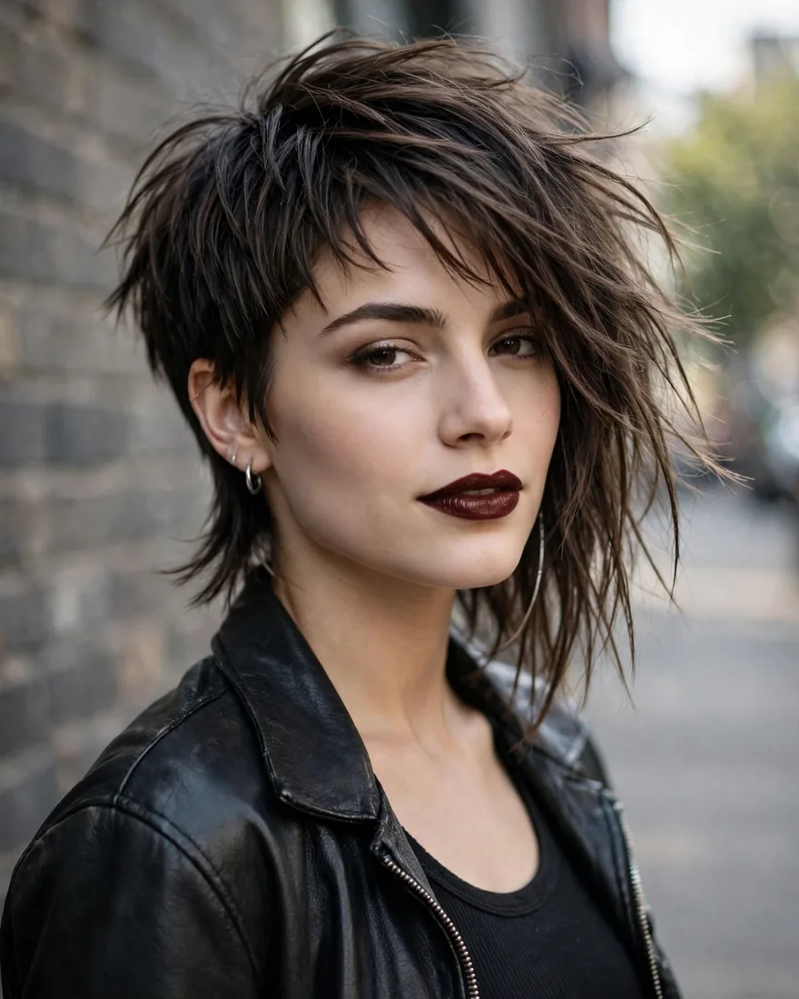 Asymmetrical 90s Cut Fine Hair
