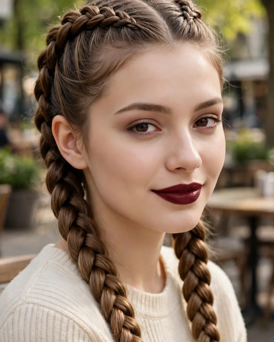 Picture-Day Double Dutch Braids