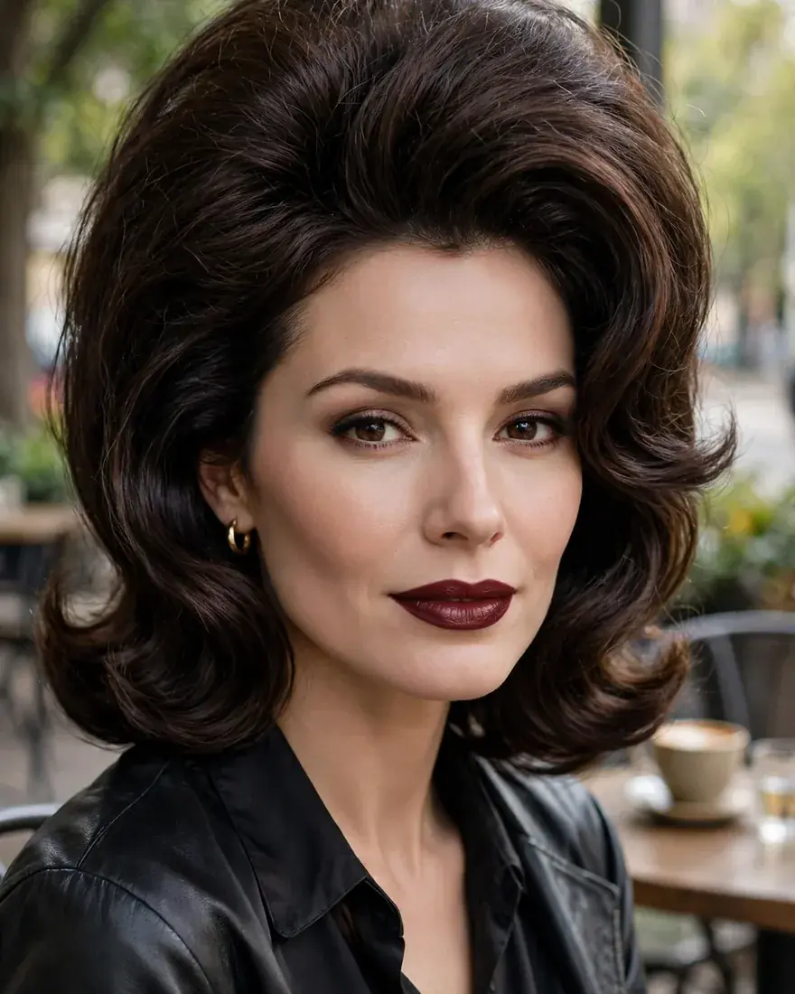 5. Bombshell Bouffant