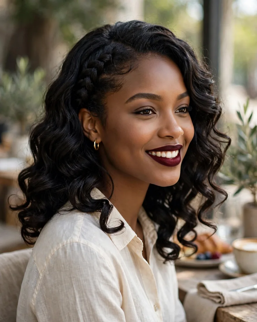 Braid-Out With Defined Ends