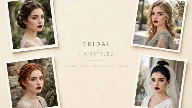 Bridal Hairstyles – 14 All-Day Looks for 2026