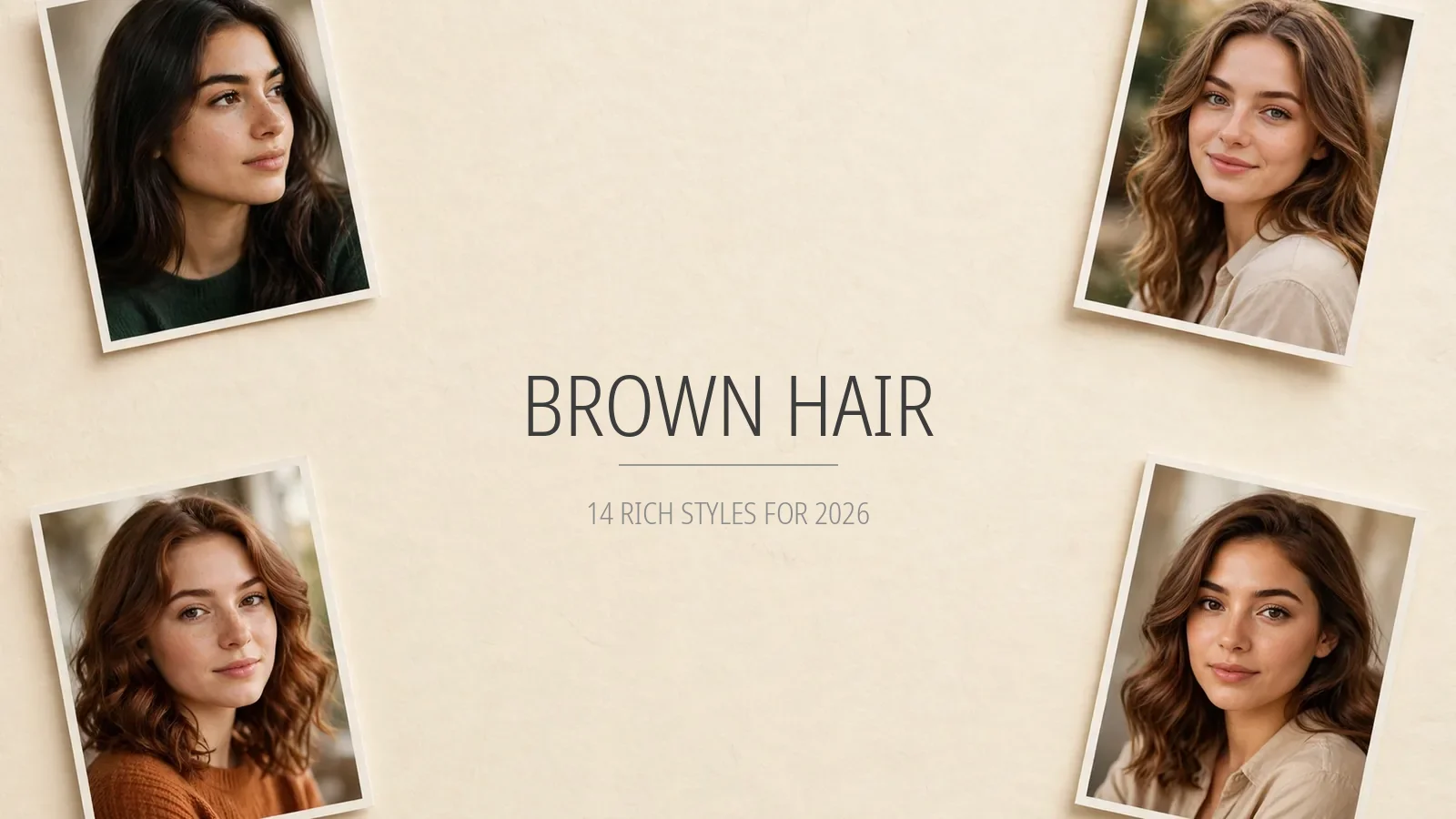 Brown Hair 14 Styles 2026