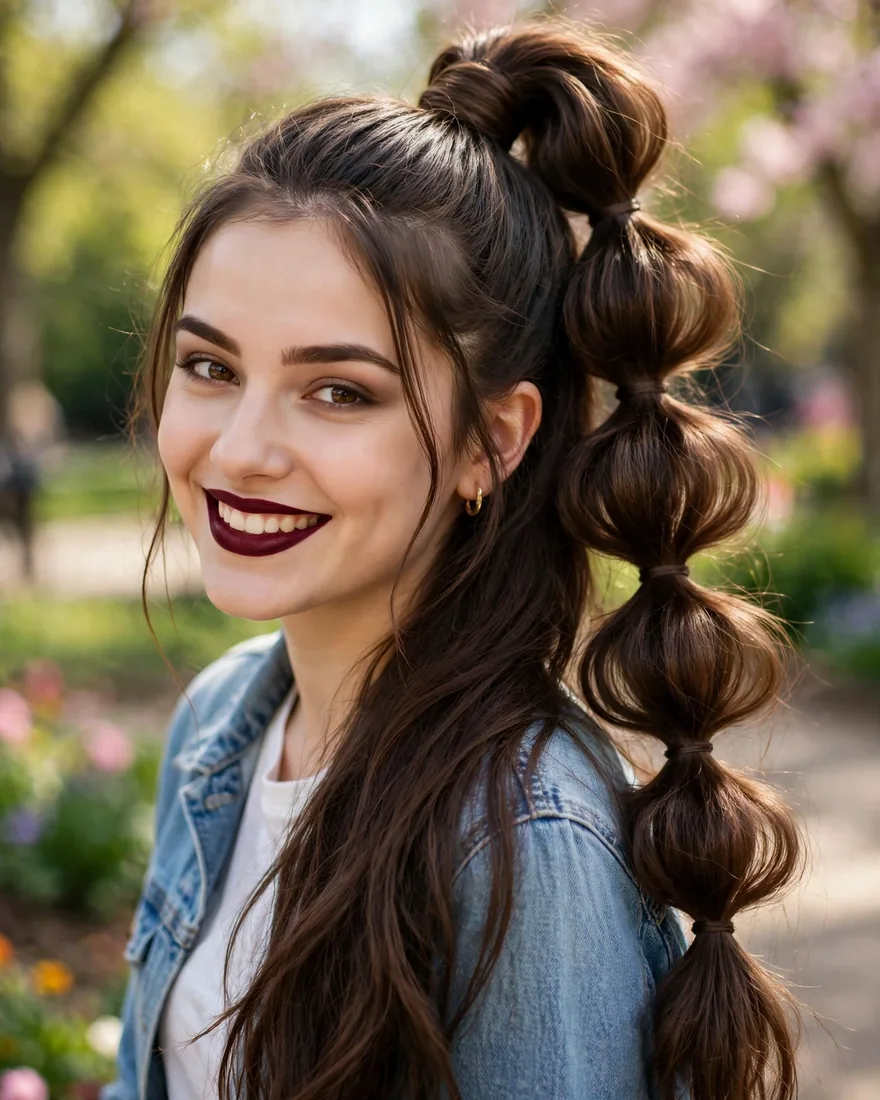 Bubble Ponytail