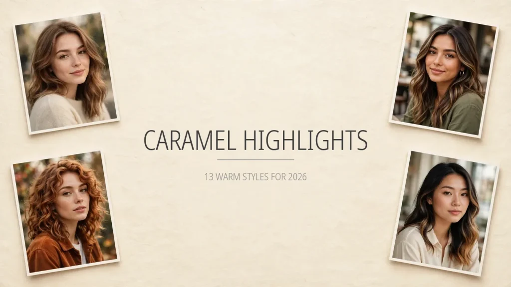 Caramel Highlights 13 Styles 2026