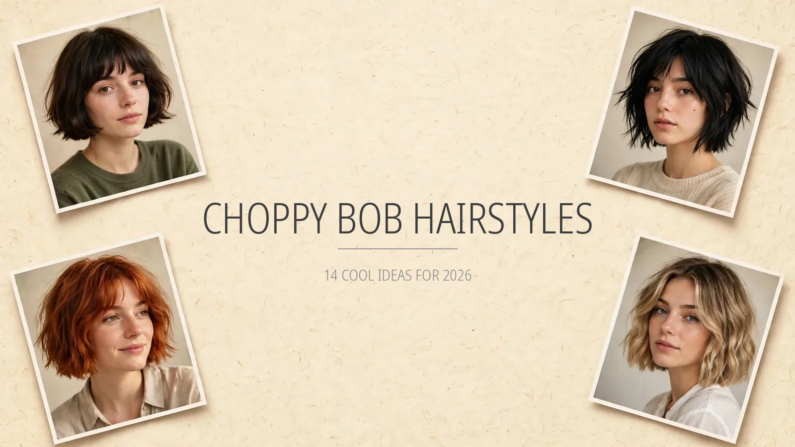 Choppy Bob Hairstyles 14 Ideas 2026