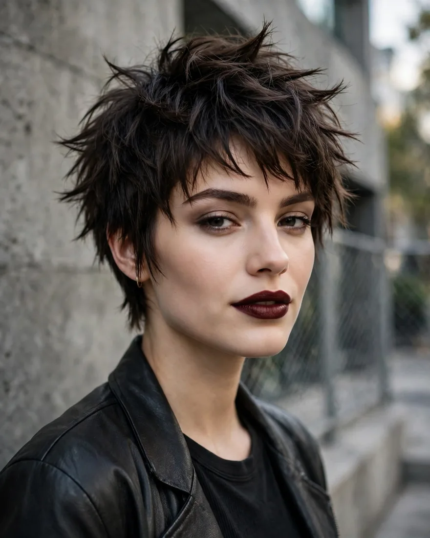 Choppy Textured Pixie