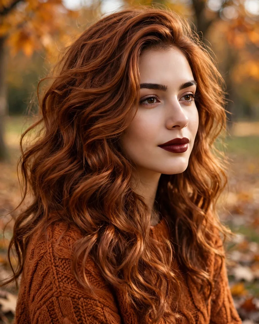 Cinnamon Brown Hair