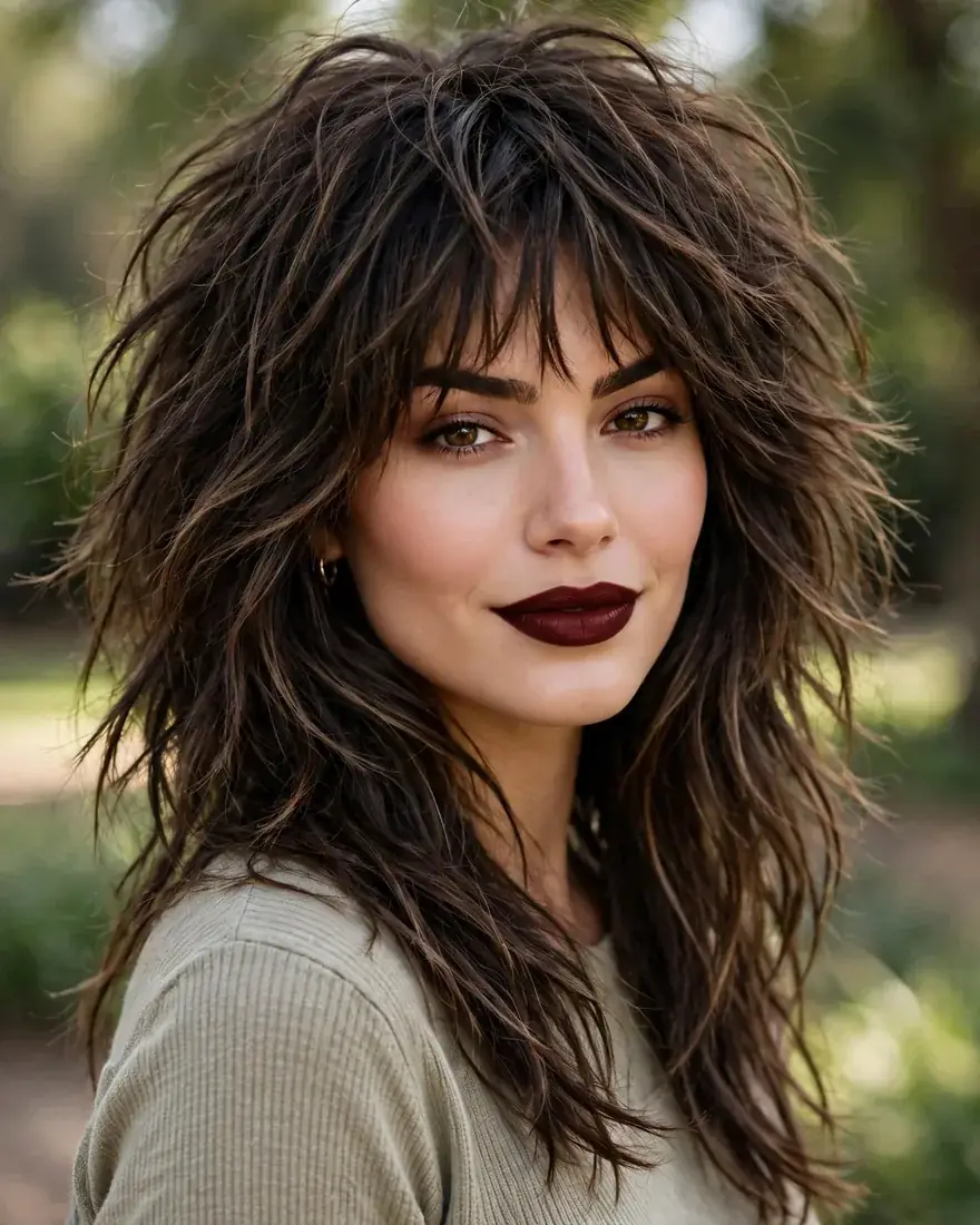 Classic Rock-Inspired Long Shag