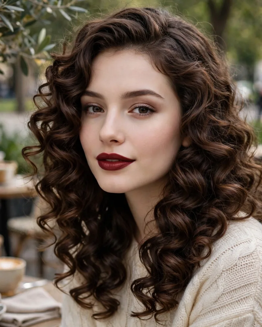 1. Classic Romantic Curls