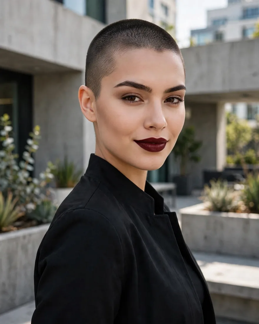 Classic Uniform Buzz Cut Women