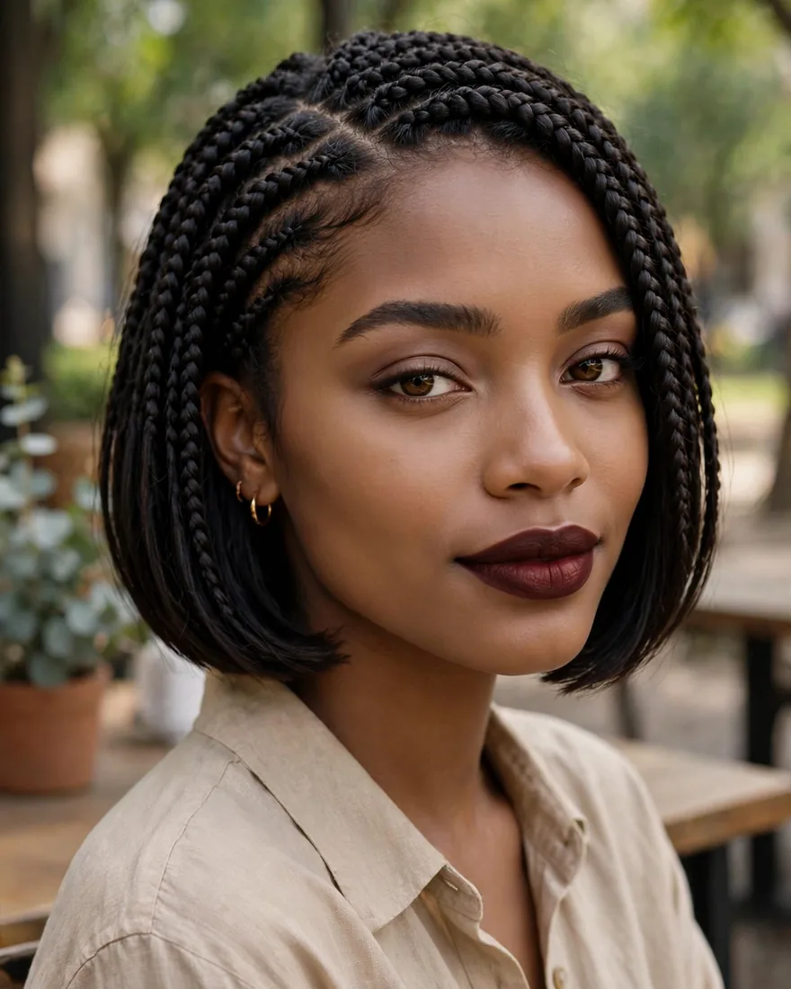 Cornrow Bob
