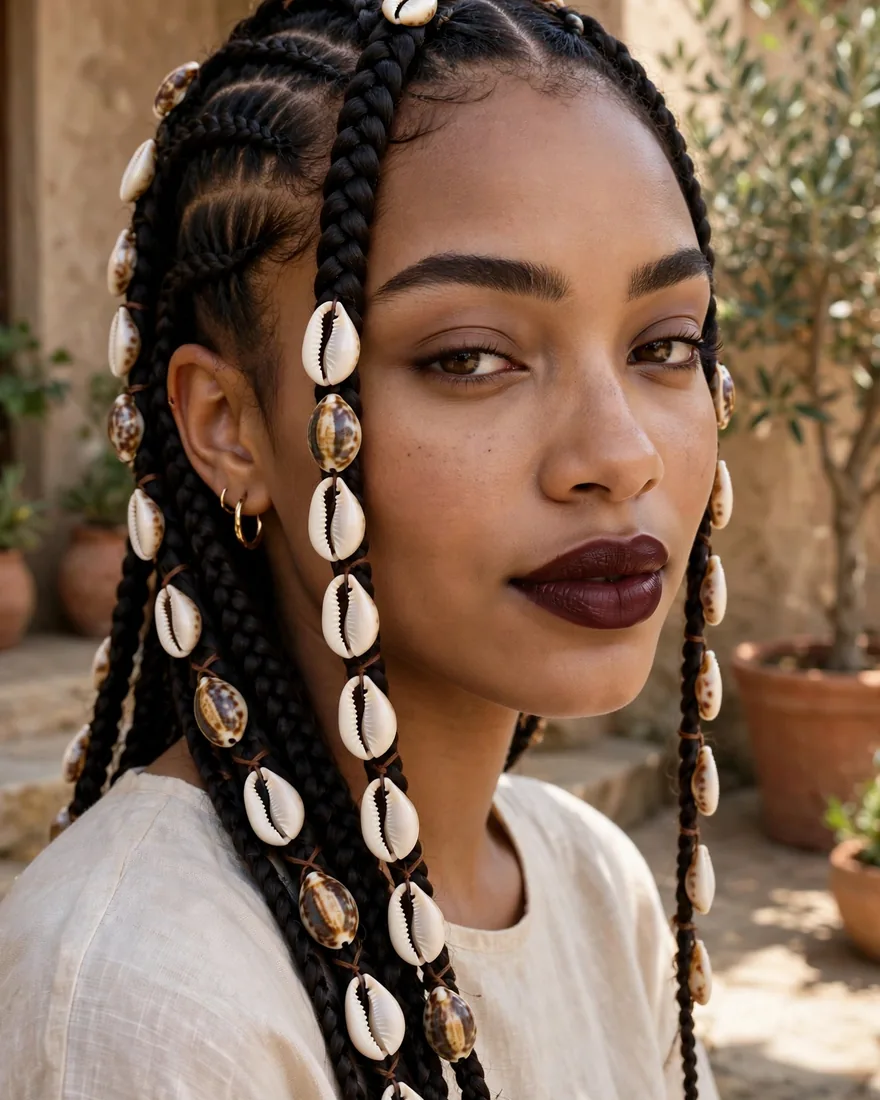 Cowrie Shell Accents