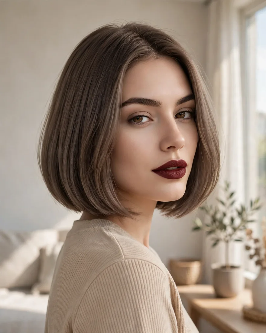 Creamy Mushroom Brown Bob