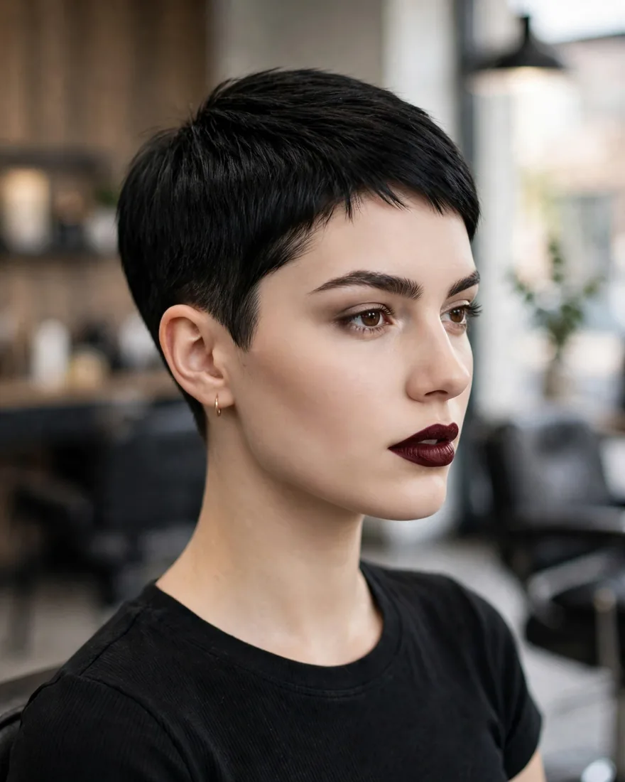 Cropped Pixie with Taper