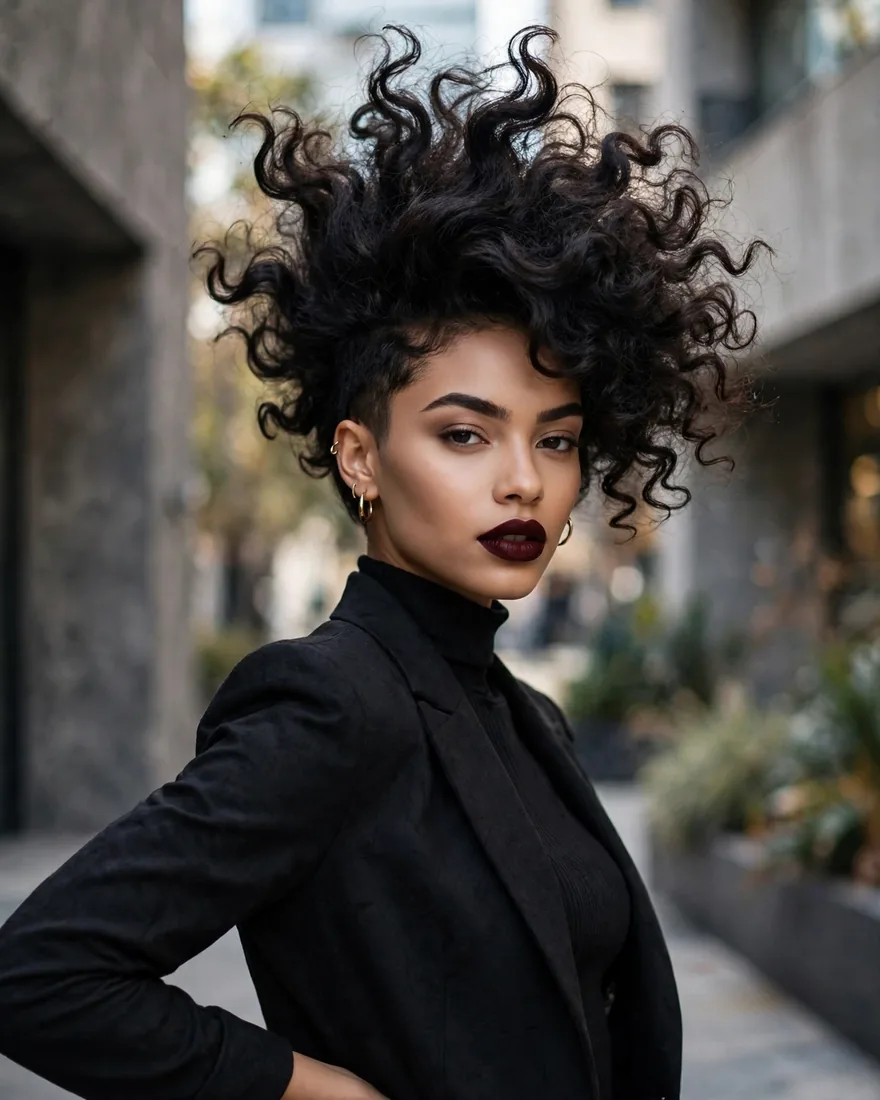 Curly Frohawk
