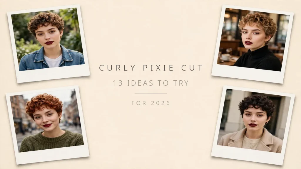 Curly Pixie Cut - 13 Ideas to Try in 2026