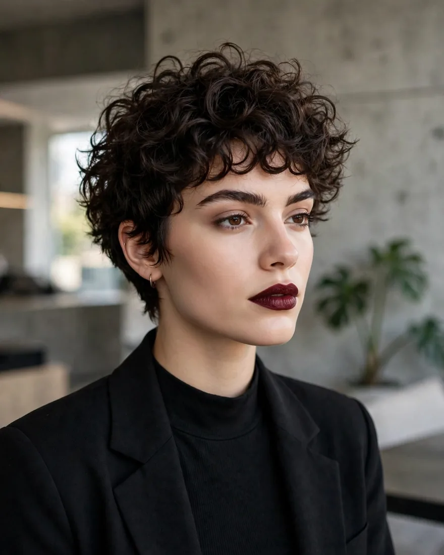 Curly Pixie