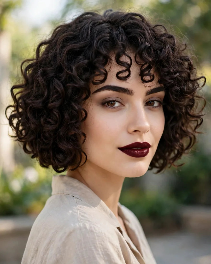 Defined Wash-and-Go Bob